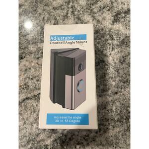 Adjustable doorbell angle mount 30 to 55 degree ￼